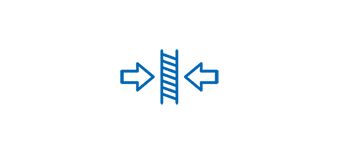 reduced film thickness icon