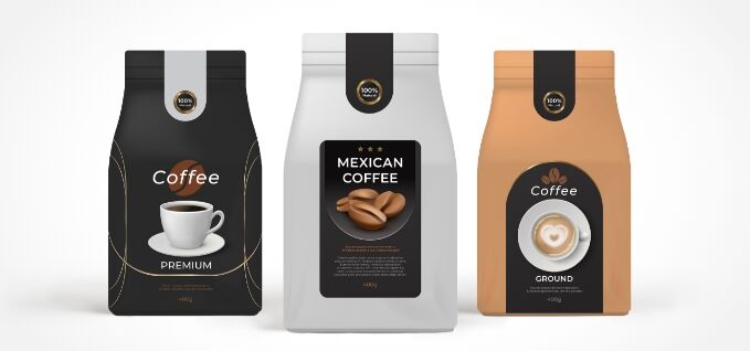 PE coffee pouches