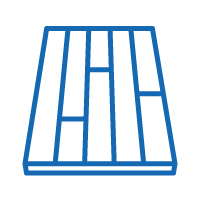 木地板图标，表示 NEO 2.0 地板和地面材料